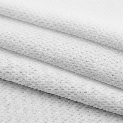 DFXW 再生鳥眼布 成分：100%再生滌綸 幅寬：165CM  克重：145g/㎡ 吸濕排汗 ESTS UNIFI RPET 再生物料 GPRS 認證   45度照